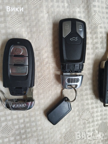 Ключове за Audi – смарт ключ, MLB и сгъваем ключ, снимка 3 - Части - 36725988