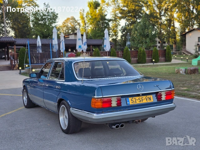 Mercedes Benz S 280 1980г, снимка 3 - Автомобили и джипове - 54689291