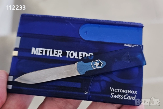 Victorinox Swiss Card, снимка 3 - Ножове - 54589017