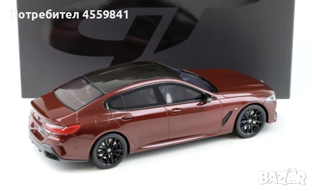 НОВ 1:18 GT Spirit BMW M850i xDrive M Performance Aventurine Red 2023, снимка 3 - Колекции - 55222305