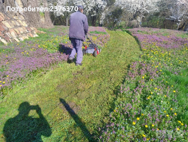 Бензинова самоходна косачка Hanseatic 163cc с ел. стартер (51 см нож), снимка 10 - Градинска техника - 53935450