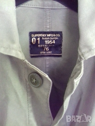 Superdry Japan мъжка риза, снимка 3 - Ризи - 54487169