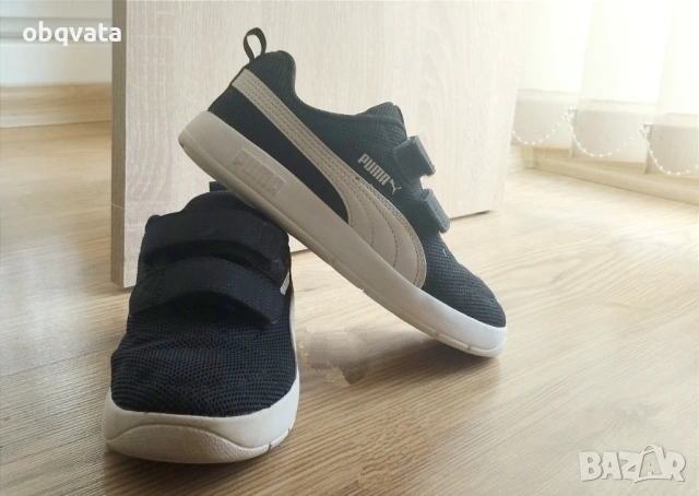 Детски черни маратонки Puma/Пума 34номер