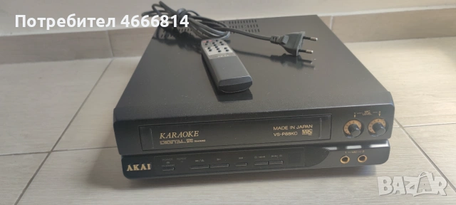 Видео AKAI VHS , снимка 2 - Плейъри, домашно кино, прожектори - 55100326