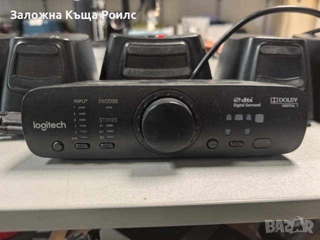 Logitech Z906 5.1 аудио система 1000W, снимка 4 - Аудиосистеми - 54375399