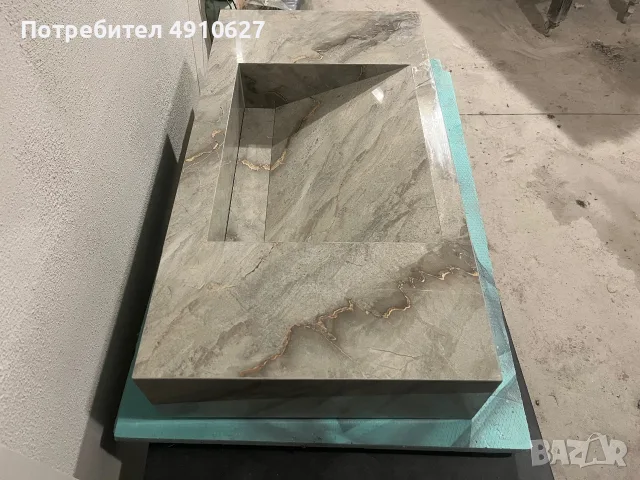 Мивка за баня от гранитогрес, снимка 2 - Мивки - 55572213