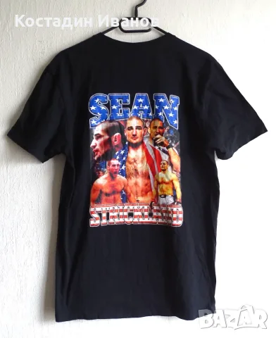 UFC MMA Sean Strickland мъжка тениска М, снимка 2 - Тениски - 55323214