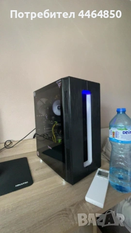 Геймърски Компютър / Intel Core i3-12100F + AMD Radeon RX 6600 + 16GB RAM /, снимка 2 - Геймърски - 54651238