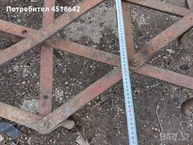 комплект от 2 броя търмъка, грапи, брани, снимка 4 - Селскостопанска техника - 54390483