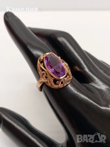 Руско злато , снимка 3 - Пръстени - 54181905