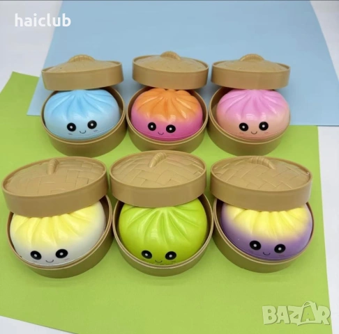 Squishy Dumpling/Мек китайски хляб/Мистериозни скуишита, снимка 10 - Други - 54499111