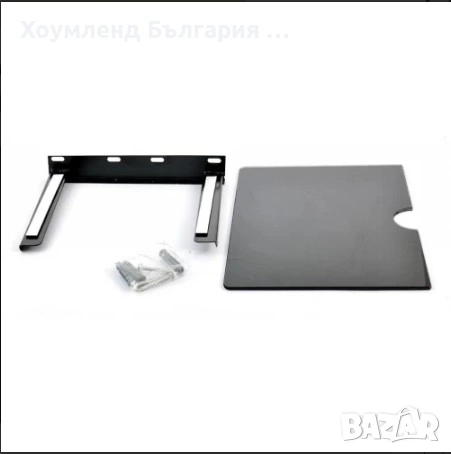 Стъклена стойка за стена за рутер, DVD и други аксесоари, снимка 5 - Други - 54312492