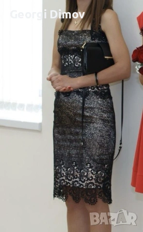 Официална рокля Romantika Fashion by Sofia Borisova – шита по поръчка, снимка 4 - Рокли - 54391497