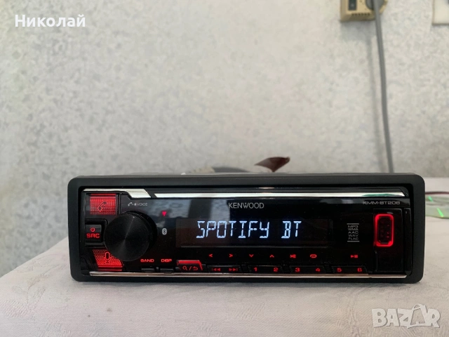 Авто радио Kenwood Bluetooth
