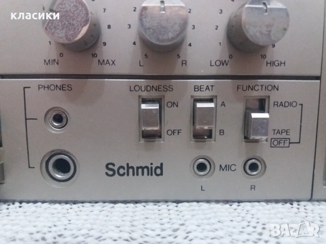 Радиокасетофон Schmid, снимка 3 - Радиокасетофони, транзистори - 54580648