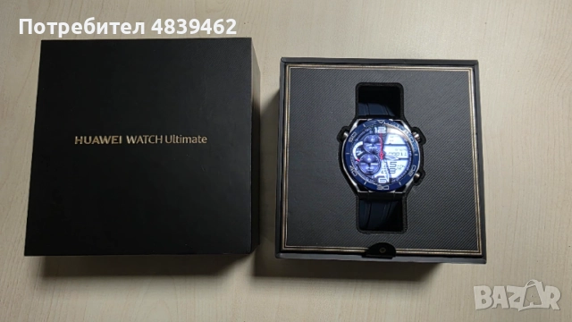 Продавам Huawei Watch Ultimate Blue, снимка 15 - Смарт часовници - 54687914