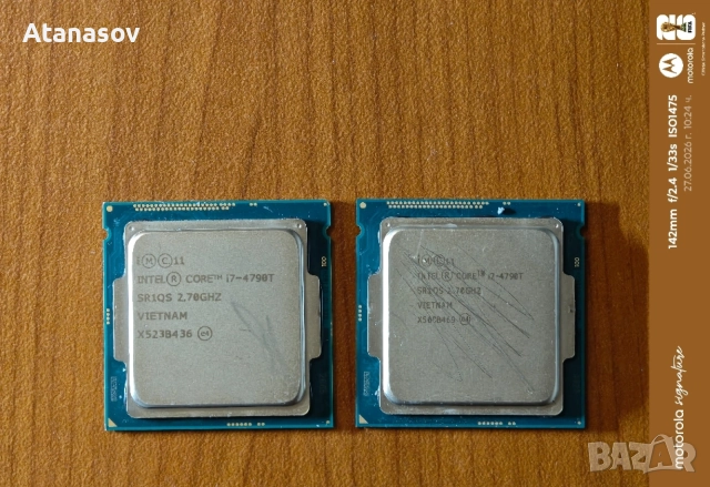 i7 4790T сокет 1150, снимка 4 - Процесори - 55067341