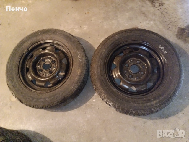 Оригинални железни джанти 14 за АУДИ 80 В3 AUDI 8O B3
