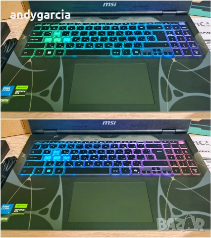 MSI Cyborg 15/NVIDIA RTX 5060 8GB/Intel Core 7 240H/15.6 FHD 144hz/16GB RAM/512GB SSD/2 ГОДИНИ ГАРАН, снимка 11 - Лаптопи за игри - 54692512