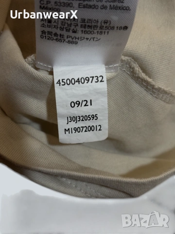Мъжка тениска Calvin Klein Jeans размер XL, снимка 4 - Тениски - 54702533