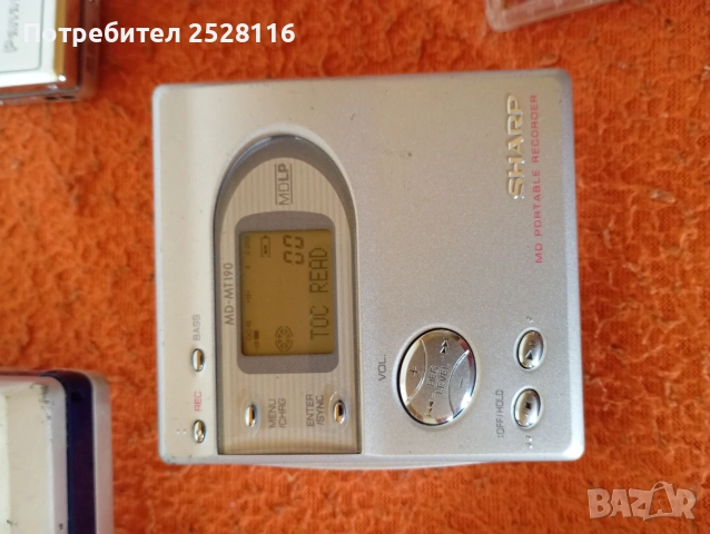 2xSharp mini disc & Panasonic minidisc, снимка 2 - Други - 54379761