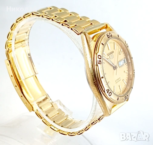 Seiko 5 automatic - японски автоматичен часовник , снимка 4 - Мъжки - 54892390