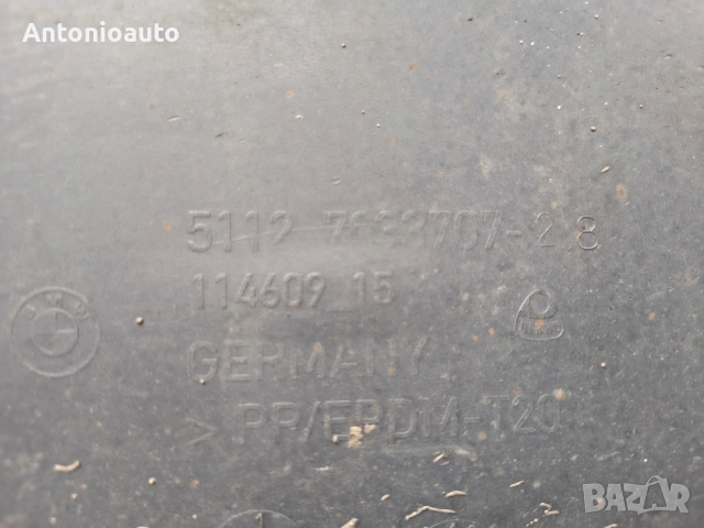 Оригинална задна броня BMW E60 БМВ Е60 пета серия 51127033707, снимка 8 - Части - 54191236
