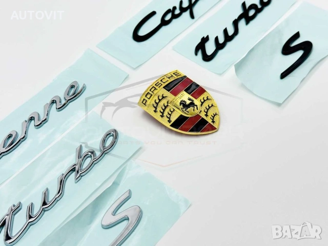 Порше емблема за преден капак Porsche Stuttgart, снимка 2 - Аксесоари и консумативи - 55031228