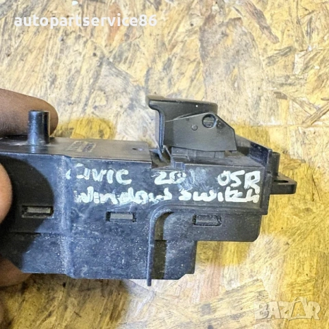 Превключвател за стъкло за задна дясна врата за Honda Civic Mk8 (2007) 83740-SMG-E010, снимка 3 - Части - 54440157