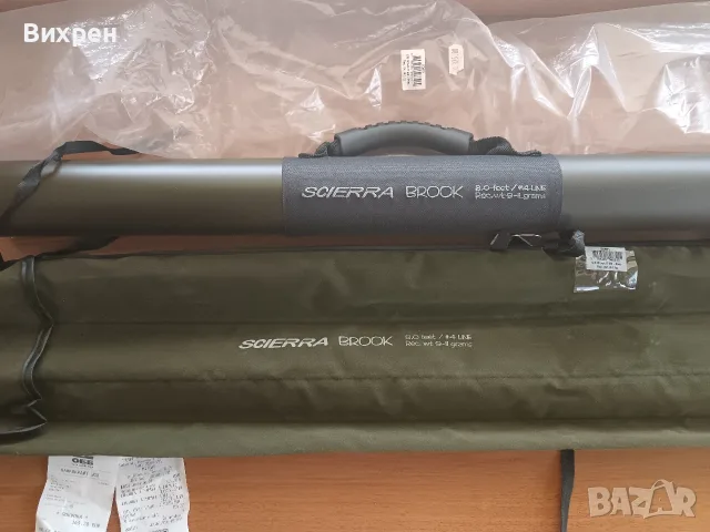 Scierra Brook 8' #4 Мухарска Пръчка, снимка 3 - Въдици - 55414710