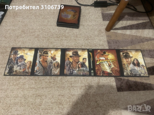 Indiana Jones The Complete Adventures 1-4/ супер луксозно и колекционерско издание, снимка 5 - DVD филми - 55277211
