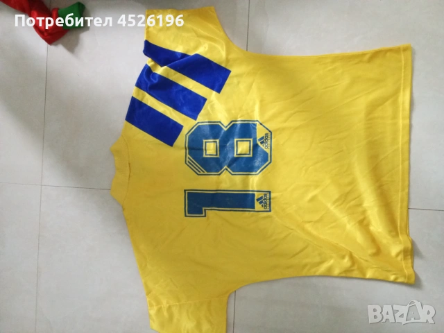 Уникална футболна Фланелка Швеция 93, снимка 2 - Футбол - 53962697