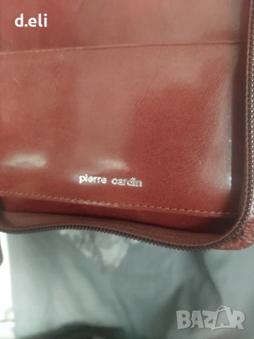 Pierre Cardin Leather Голям Нов портфейл-органайзер , снимка 2 - Портфейли, портмонета - 30369878