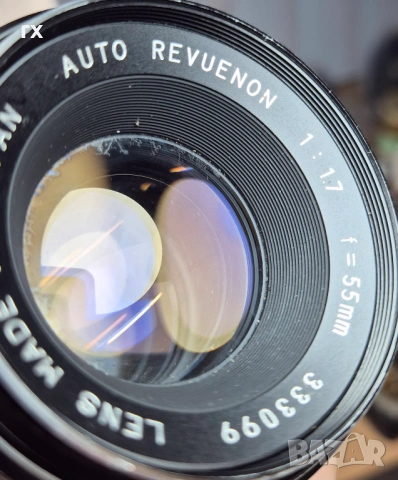Exa II  с Carl Zeiss Teaser 50mm f2.8, Lomography Fisheye, Revuenon 55mm f1.7 m42, снимка 4 - Фотоапарати - 48930397