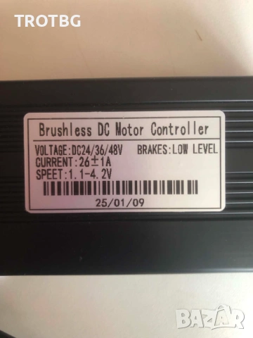 Контролер 24-48V 500-750W за KuGoo M4 и V889 LCD дисплей, снимка 3 - Друга електроника - 54479803