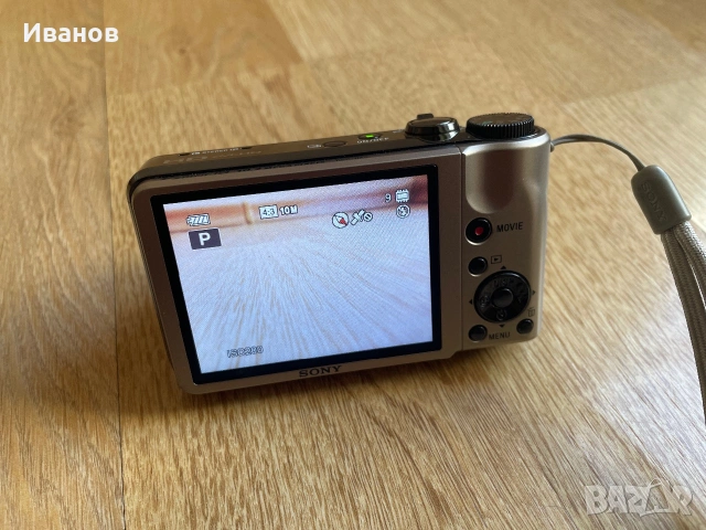 Продавам фотоапарат Sony CyberShot DSC-HX5V, снимка 3 - Фотоапарати - 55242494