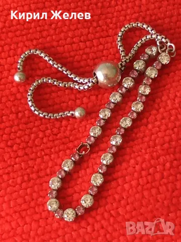 Сребърна тенис гривна Пандора с турмалин 36299, снимка 8 - Гривни - 55515344