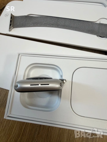 Apple Watch SE (2nd Gen) 44mm Silver – като нов!, снимка 6 - Смарт часовници - 55062846