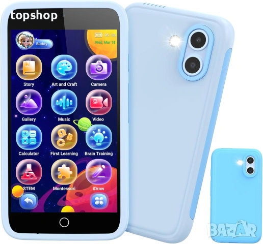 Чисто нов Детски Смартфон Orantronx с Android (3.97" Екран, Две Камери и Игри)   ​