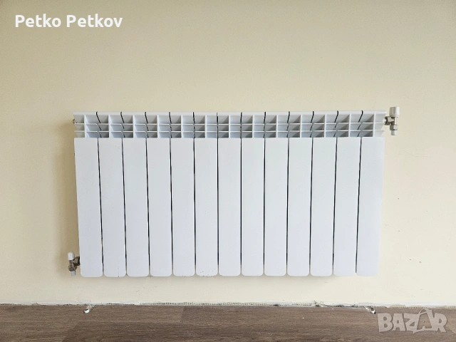 Алуминиев радиатор 600 мм., снимка 3 - Радиатори - 54509594