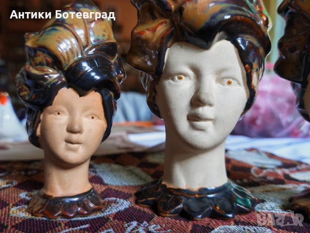 Керамични Фигури на девойки Германия , снимка 2 - Декорация за дома - 54714082