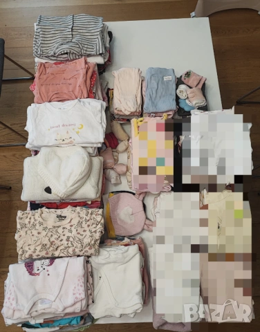 (Запазено) Подарявам Бебешки дрешки (0-3 месеца), снимка 2 - Комплекти за бебе - 54081738