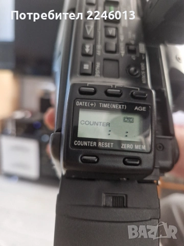 Ретро видеокамера Sony Handycam CCD-F550E.Комплект -батерия+зарядно/чисто нови/, снимка 6 - Камери - 55088454