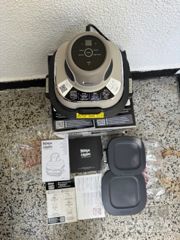 Фритюрник с Горещ Въздух Ninja CRISPi Portable Air Fryer FN101EUGY 3.8L Преносим Еър Фрайър!, снимка 5 - Фритюрници - 54430376