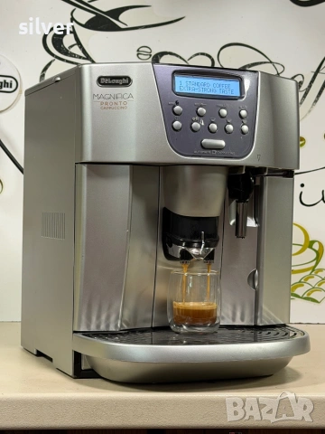 Кафемашина кафе автомат delonghi PRONTO с гаранция, снимка 3 - Кафемашини - 54724241