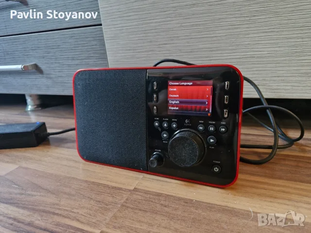 Интернет радио Logitech с WI -FI, снимка 2 - Радиокасетофони, транзистори - 55380512