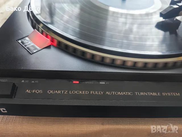 Грамофон JVC AL-FQ5 Quartz, снимка 7 - Грамофони - 55655570