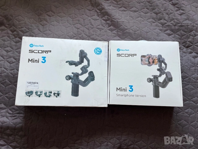 Feiyu Tech  SCORP  Mini 3 за телефон и камера, снимка 9 - Камери - 54046116
