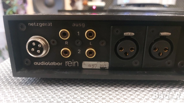 Предусилвател Audiolabor Rein High-End Germany, снимка 7 - Други - 54662654