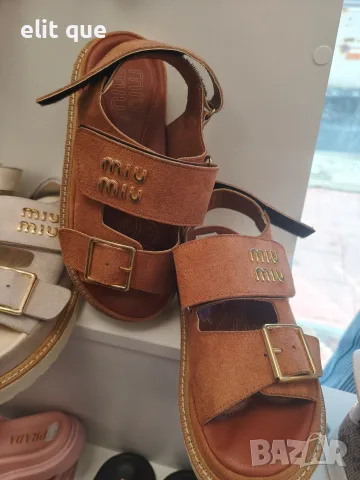 дамски чехли/сандали miu miu chanel Yves Saint Laurent prada, снимка 6 - Чехли - 55675732